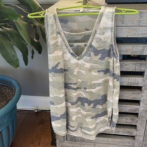 Camo tank top